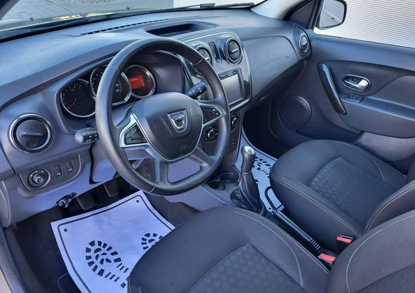 Dacia Logan cena 32700 przebieg: 117244, rok produkcji 2018 z Baborów małe 781